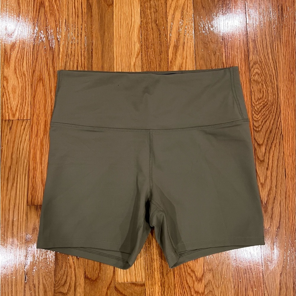Target | All in Motion Women’s Everyday Soft High-Rise Bike Shorts in Green
